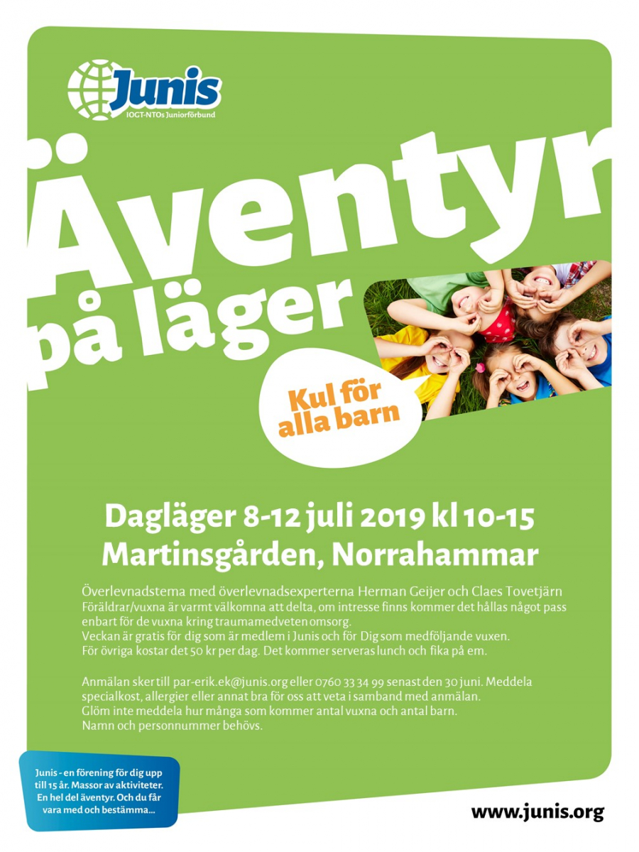 Inbjudan till dagläger