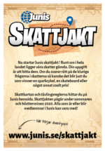 Skattjakt flyer