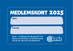Medlemskort 2025